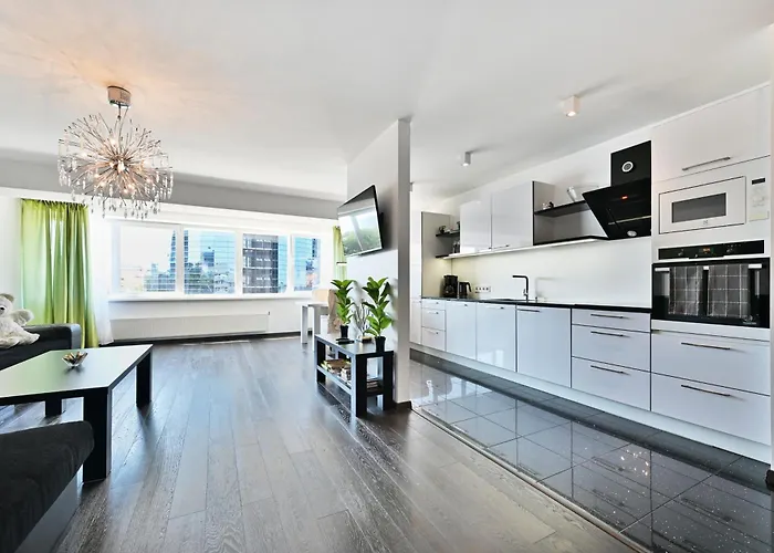 Apartament Kahe Magamistoaga Ja Suure Elutoaga 3-toaline Korter Vaatega Tallinna Aerikeskusele