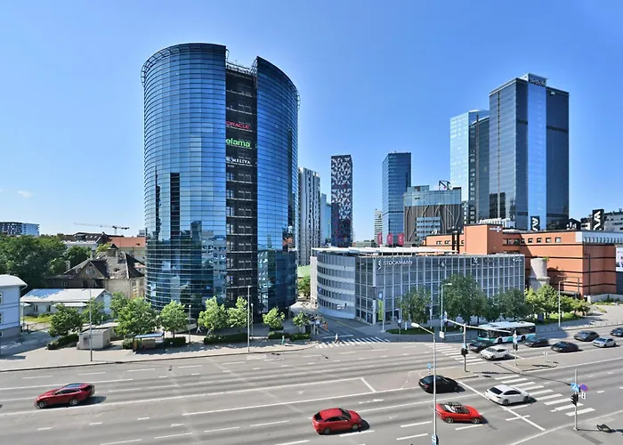 Kahe Magamistoaga Ja Suure Elutoaga 3-toaline Korter Vaatega Tallinna Aerikeskusele *